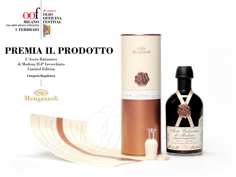 Limited Edition - BIO Aceto Balsamico di Modena IGP Invecchiato, 250 ml Fl. Mengazzoli