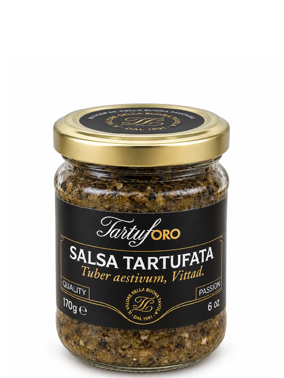 Salsa Tartufata, Tartufi & Delizie, Trüffelsauce 170 g Tartufi e Delizie s.r.l.