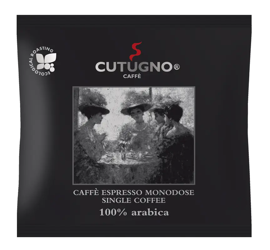 Caffè CUTUGNO Nero, Pads, 150 Stück à 7 g labcaffè S.r.l.