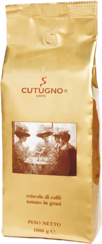 Caffè CUTUGNO Oro, ganze Bohne, 1 kg Pack. labcaffè S.r.l.