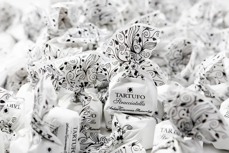 Tartufo dolce Stracciatella, 14 g einzeln verpackt Antica Torroneria Piemontese